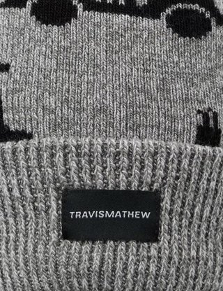 Travis Mathew Mapes heren muts, heather grey