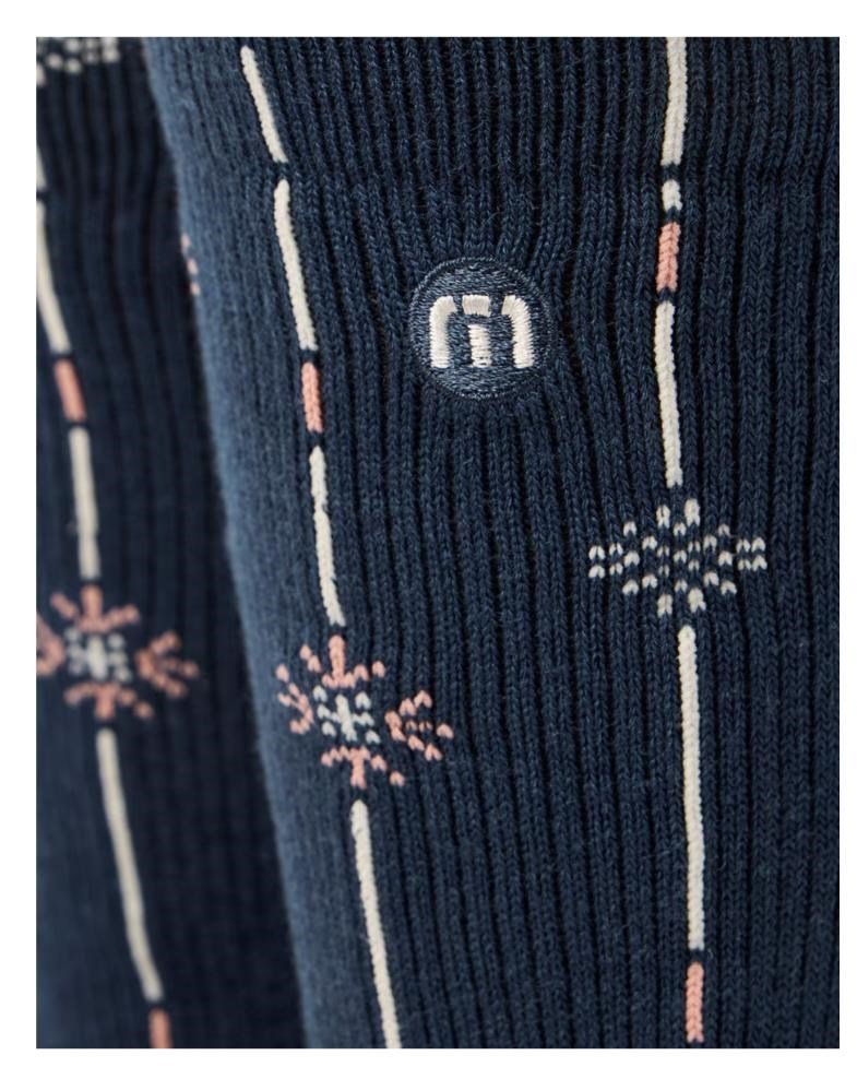 Travis Mathew Deco Crew sokken, mood indigo