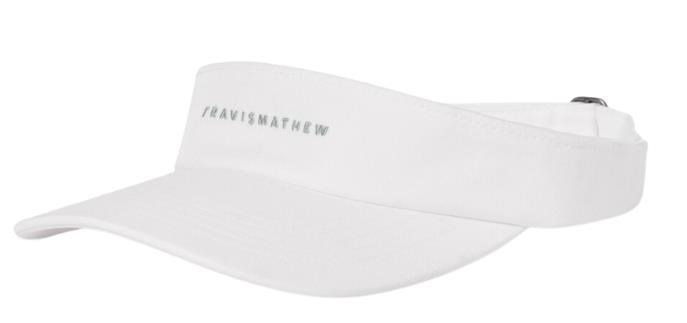 Travis Mathew Timberline dames visor, wit