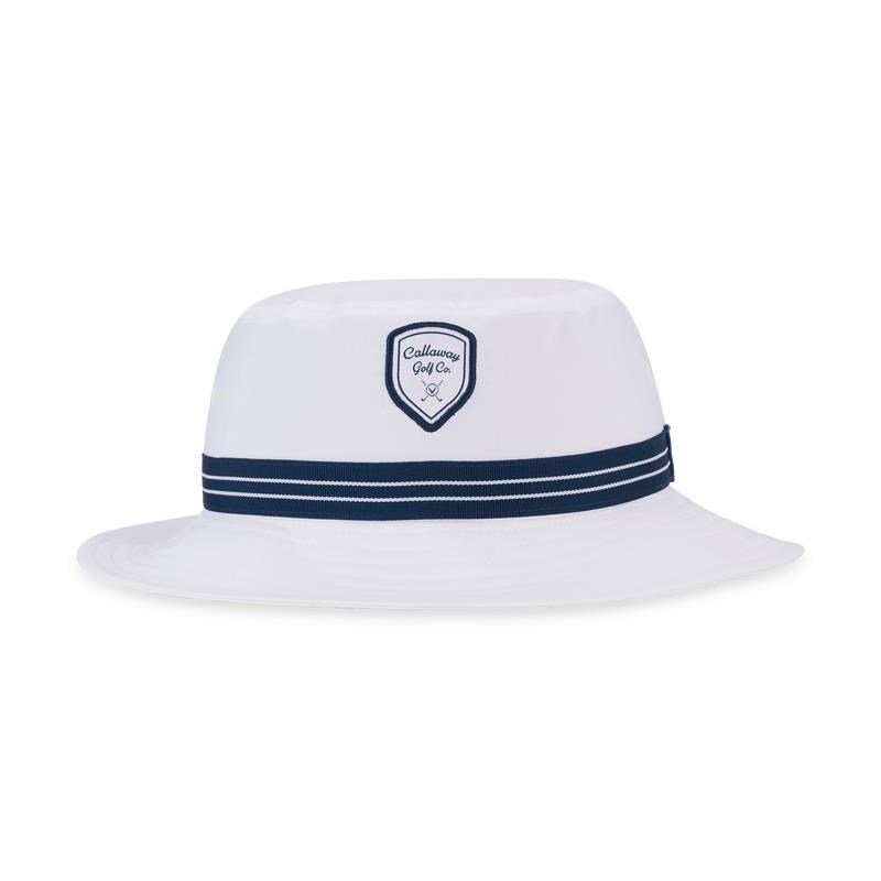 Callaway Bucket Hat heren, wit/navy