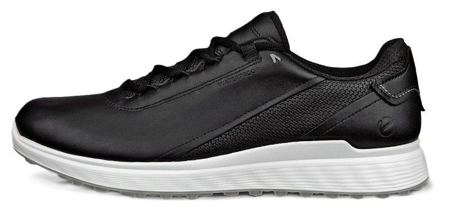 Ecco S-Casual heren golfschoenen, zwart