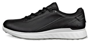 Ecco S-Casual heren golfschoenen, zwart