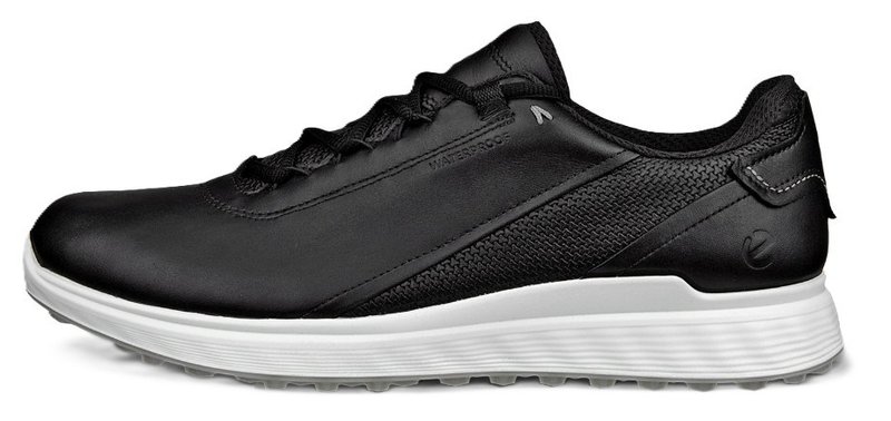 Ecco S-Casual heren golfschoenen, zwart