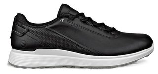 Ecco S-Casual heren golfschoenen, zwart