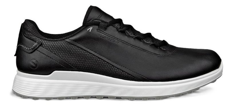 Ecco S-Casual heren golfschoenen, zwart