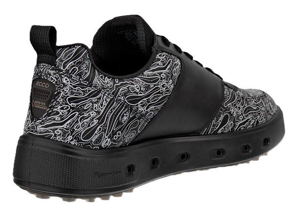 Ecco Street 720 heren golfschoenen, zwart