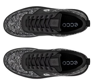 Ecco Street 720 heren golfschoenen, zwart