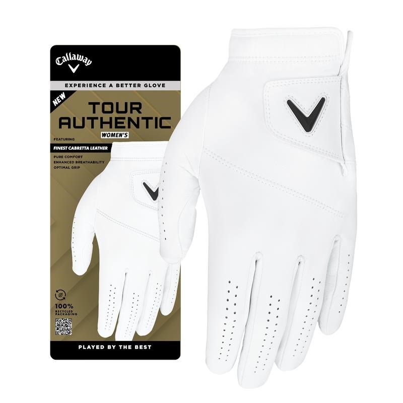 Callaway Tour Authentic dames golfhandschoen, wit