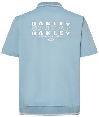 Oakley O-Sync Pack Abstract Hem heren polo, blue ice