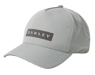 Oakley Bark Snapback unisex pet, cement