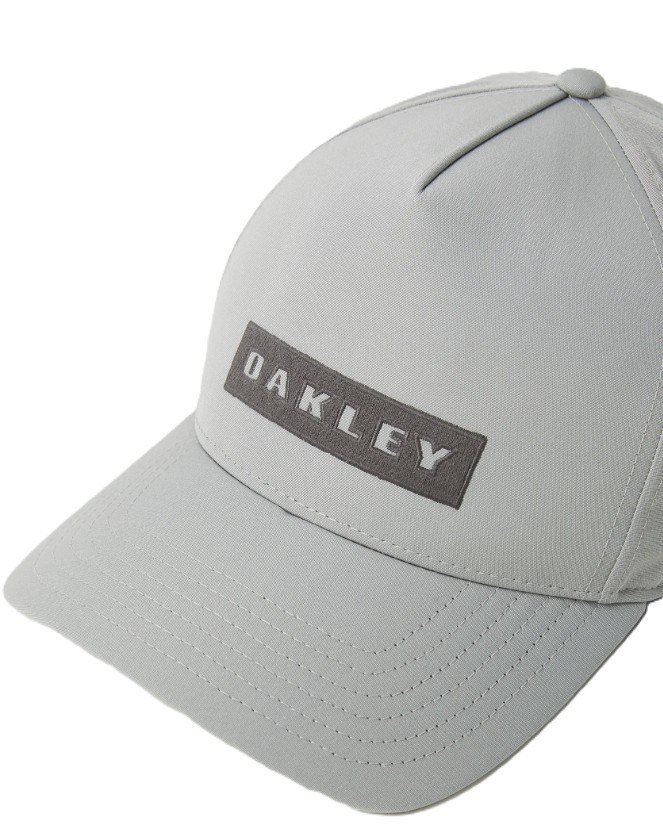 Oakley Bark Snapback unisex pet, cement