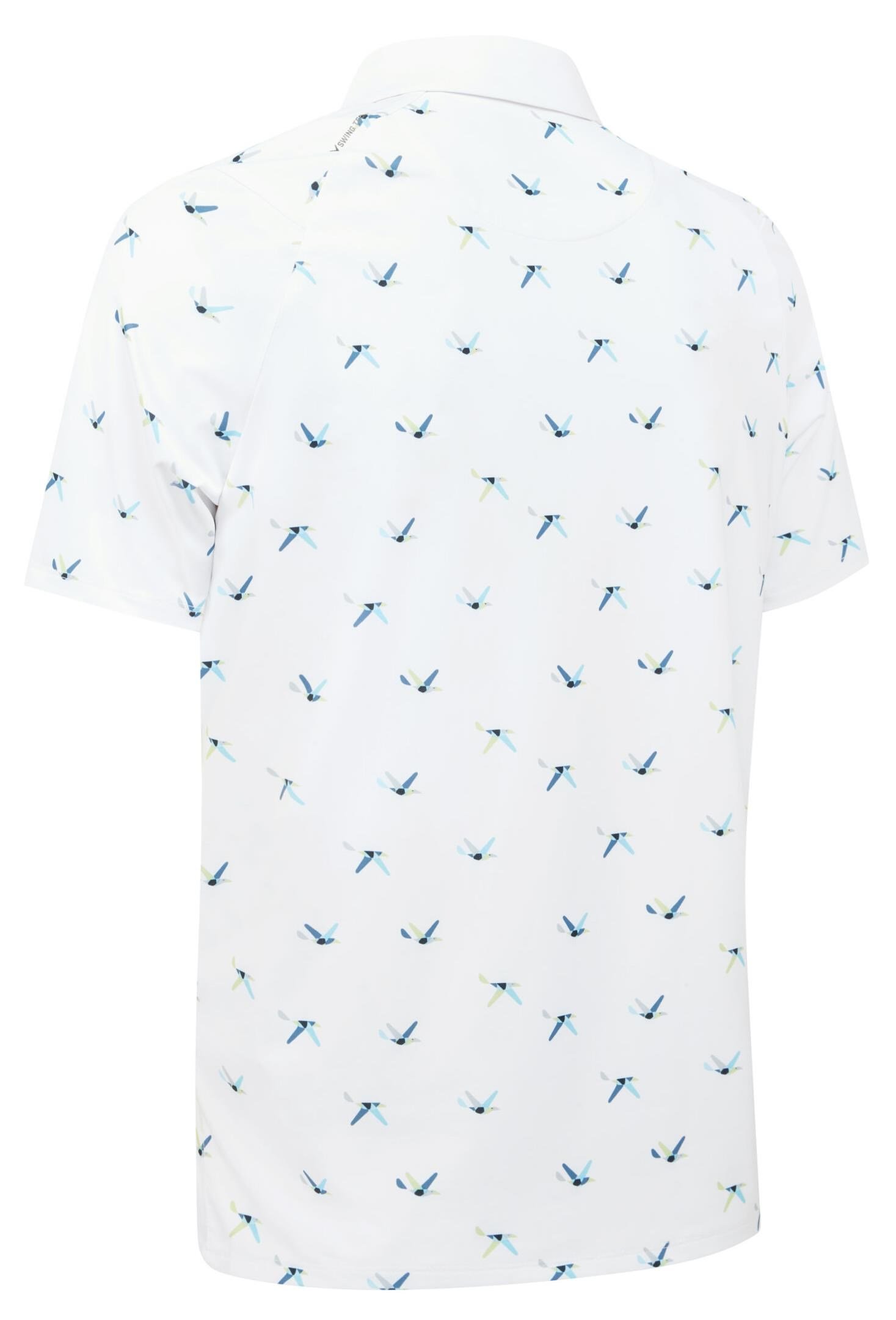 Callaway All Over Birdie heren polo, bright white