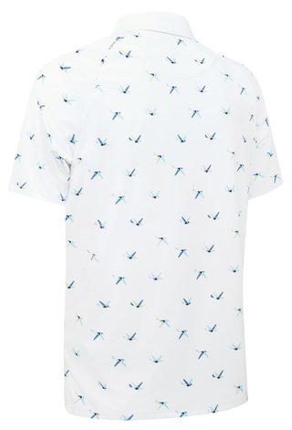 Callaway All Over Birdie heren polo, bright white