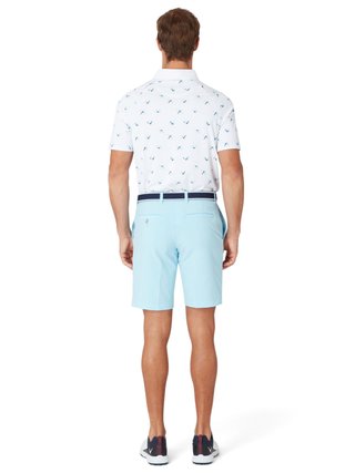 Callaway All Over Birdie heren polo, bright white