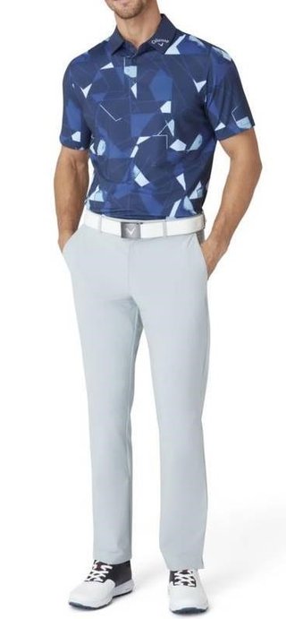Callaway Kick Flip heren polo, peacoat