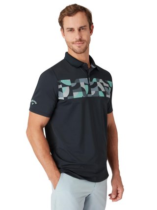 Callaway Optical 'C' heren polo, caviar