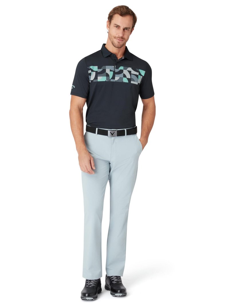 Callaway Optical 'C' heren polo, caviar