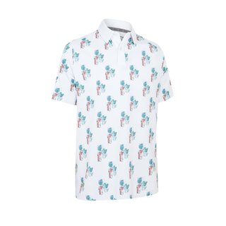 Callaway 19th Hole heren polo, bright white