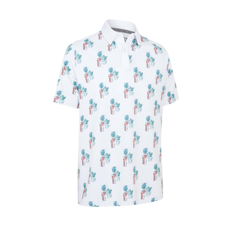 Callaway 19th Hole heren polo, bright white