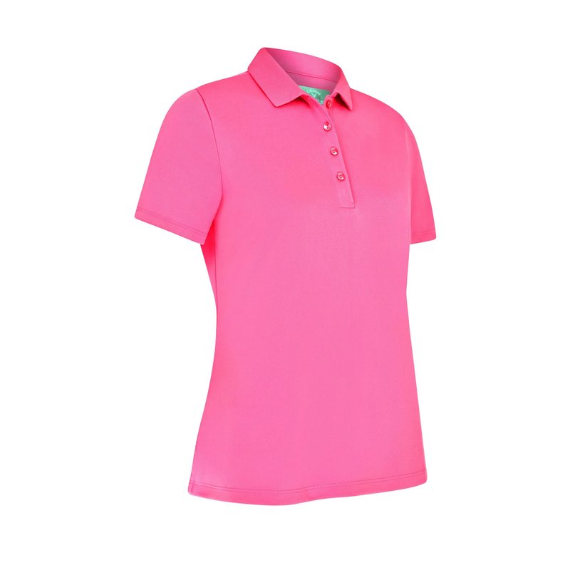 Callaway Tournament dames polo, cheeky pink