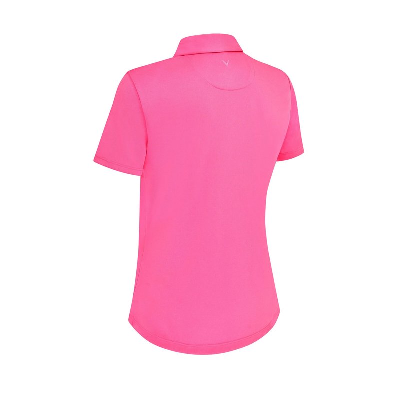 Callaway Tournament dames polo, cheeky pink