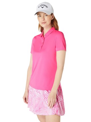 Callaway Tournament dames polo, cheeky pink