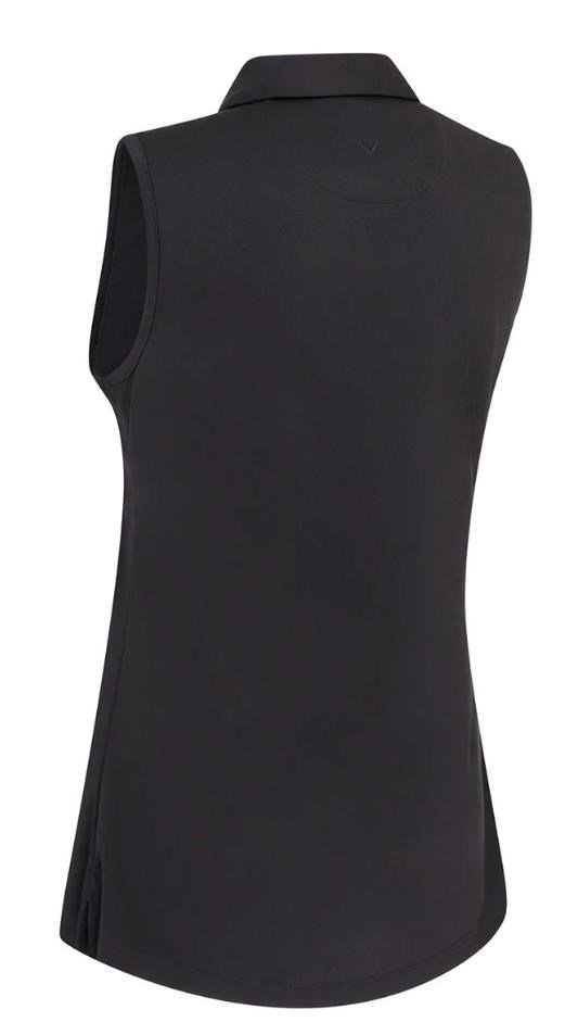 Callaway Tournament Sleeveless dames polo, caviar