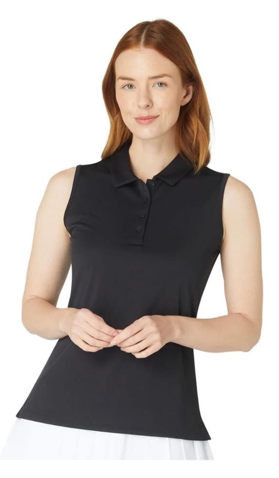 Callaway Tournament Sleeveless dames polo, caviar