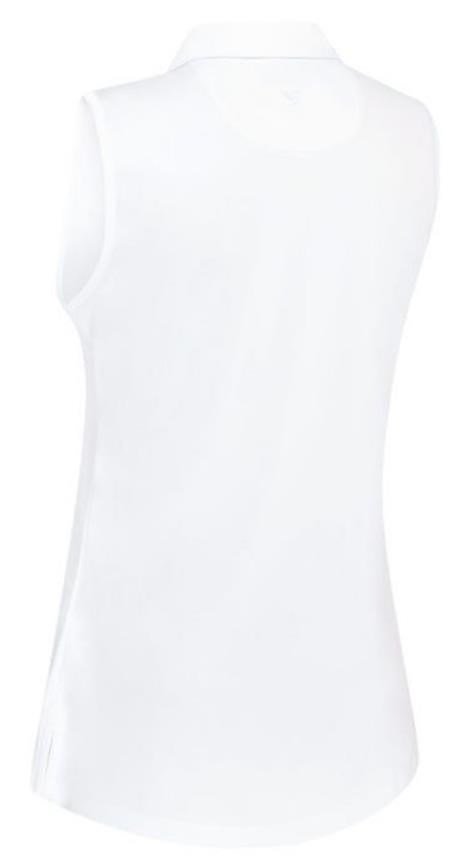 Callaway Tournament Sleeveless dames polo, bright white