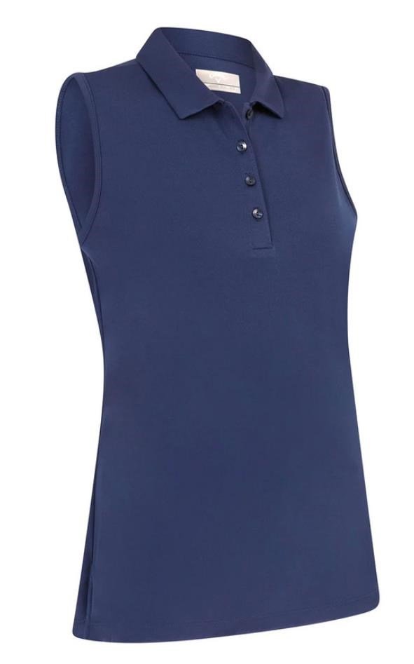 Callaway Tournament Sleeveless dames polo, peacoat