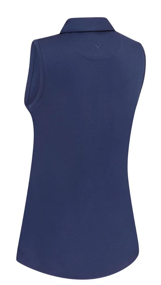 Callaway Tournament Sleeveless dames polo, peacoat