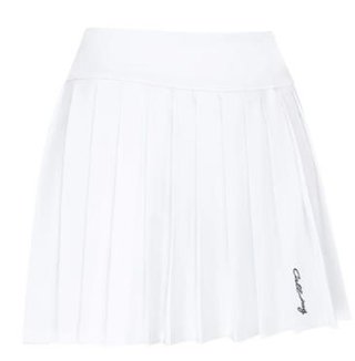 Callaway 16" Pleated dames skort, brilliant white