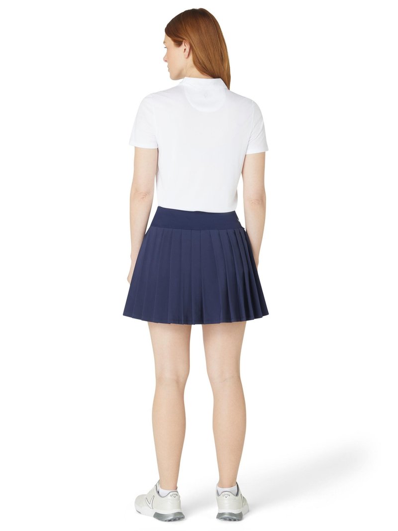 Callaway 16" Pleated dames skort, peacoat