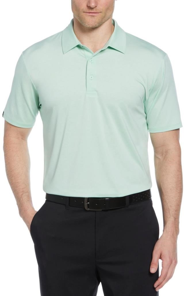 Callaway Premium Heathered heren polo, birds egg green heather