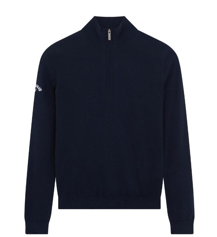 Callaway 1/4 Zip Golf junior sweater, navy blue
