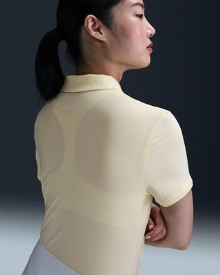 Nike Victory Dri-FIT SS dames polo, alabaster/white