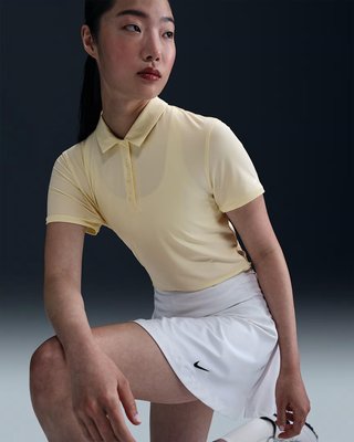 Nike Victory Dri-FIT SS dames polo, alabaster/white