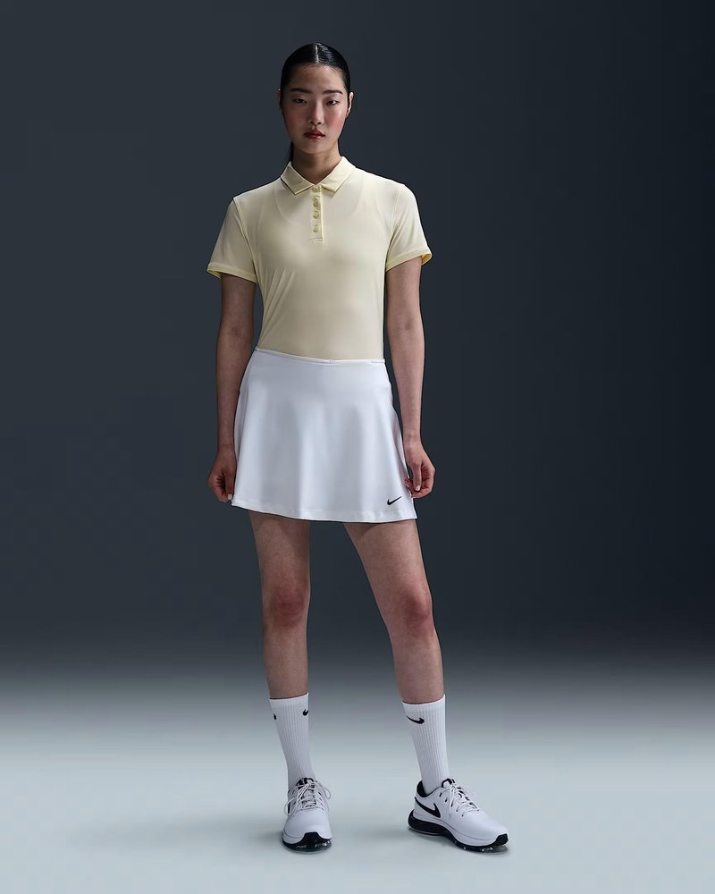 Nike Victory Dri-FIT SS dames polo, alabaster/white