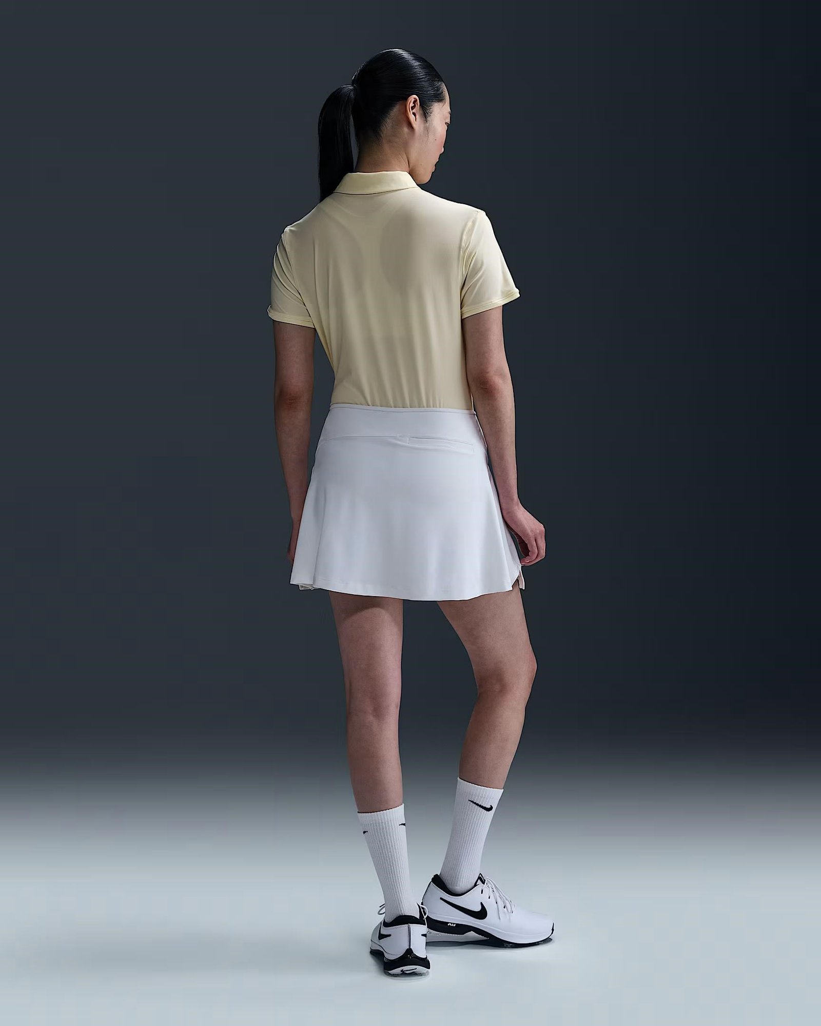 Nike Victory Dri-FIT SS dames polo, alabaster/white