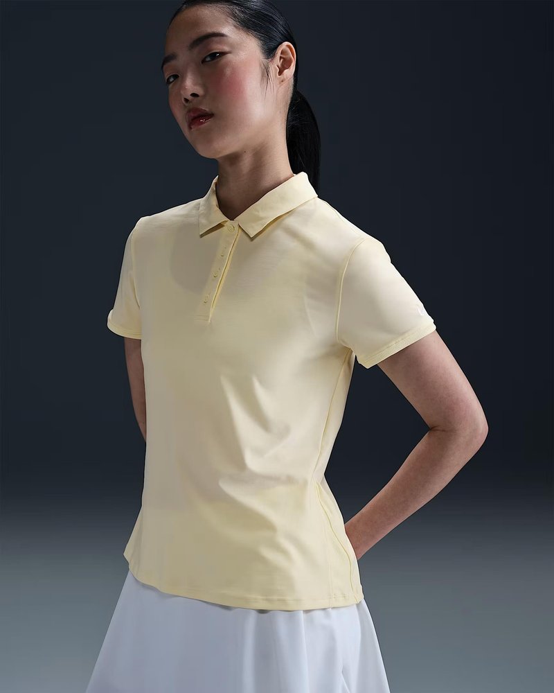 Nike Victory Dri-FIT SS dames polo, alabaster/white