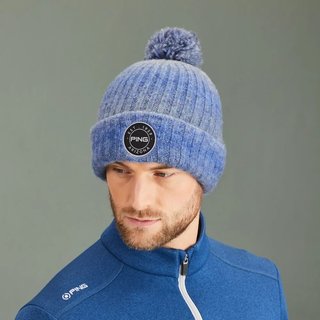 PING Barraclough heren wintermuts, blue multi