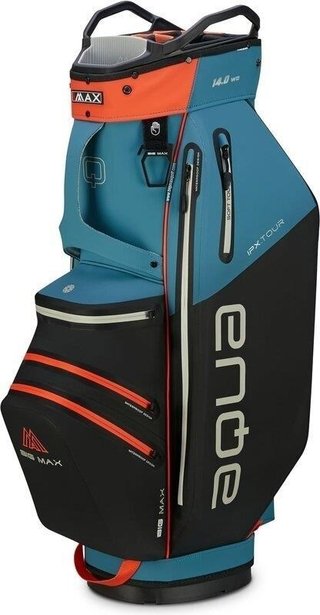 Big Max AQUA IPX.Tour cart bag, blauw/zwart/oranje