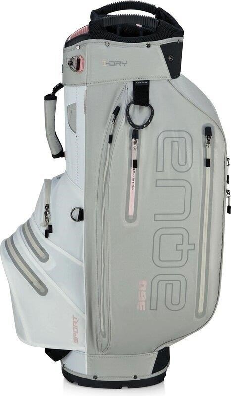 Big Max AQUA Sport 360 cart bag, wit/grijs/roze