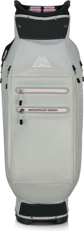 Big Max AQUA Sport 360 cart bag, wit/grijs/roze
