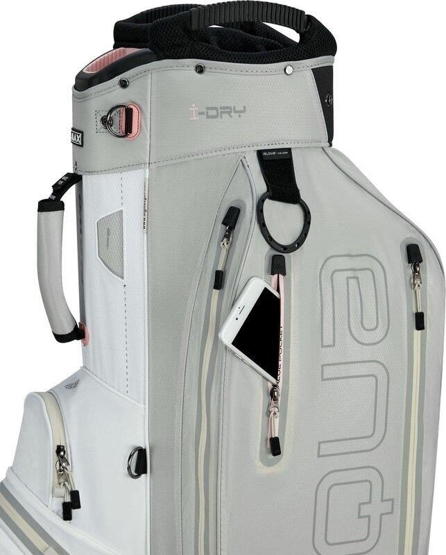 Big Max AQUA Sport 360 cart bag, wit/grijs/roze