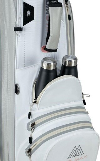 Big Max AQUA Sport 360 cart bag, wit/grijs/roze