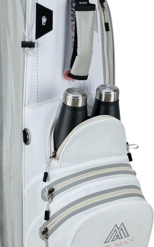 Big Max AQUA Sport 360 cart bag, wit/grijs/roze
