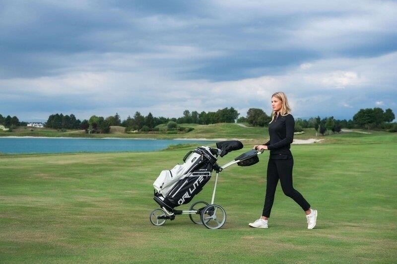 Big Max Dri Lite Sport 3 cart bag, zwart/taupe