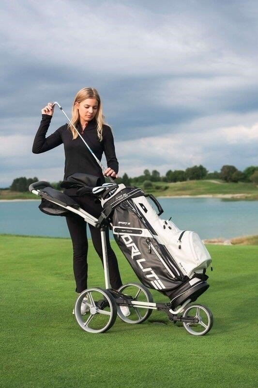 Big Max Dri Lite Sport 3 cart bag, zwart/taupe