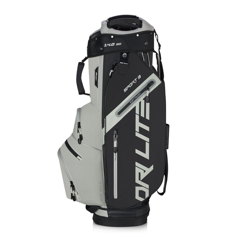 Big Max Dri Lite Sport 3 cart bag, zwart/taupe